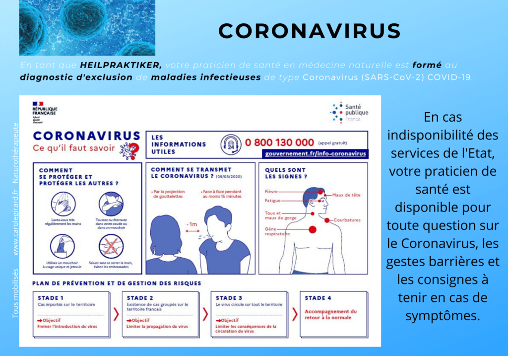Prévention Coronavirus : appliquer les gestes barrières et s'assurer que son système immunitaire est performant